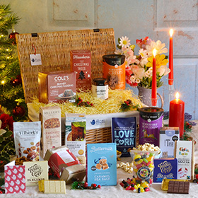 Taste of Christmas Gift Basket by The British Hamper Company